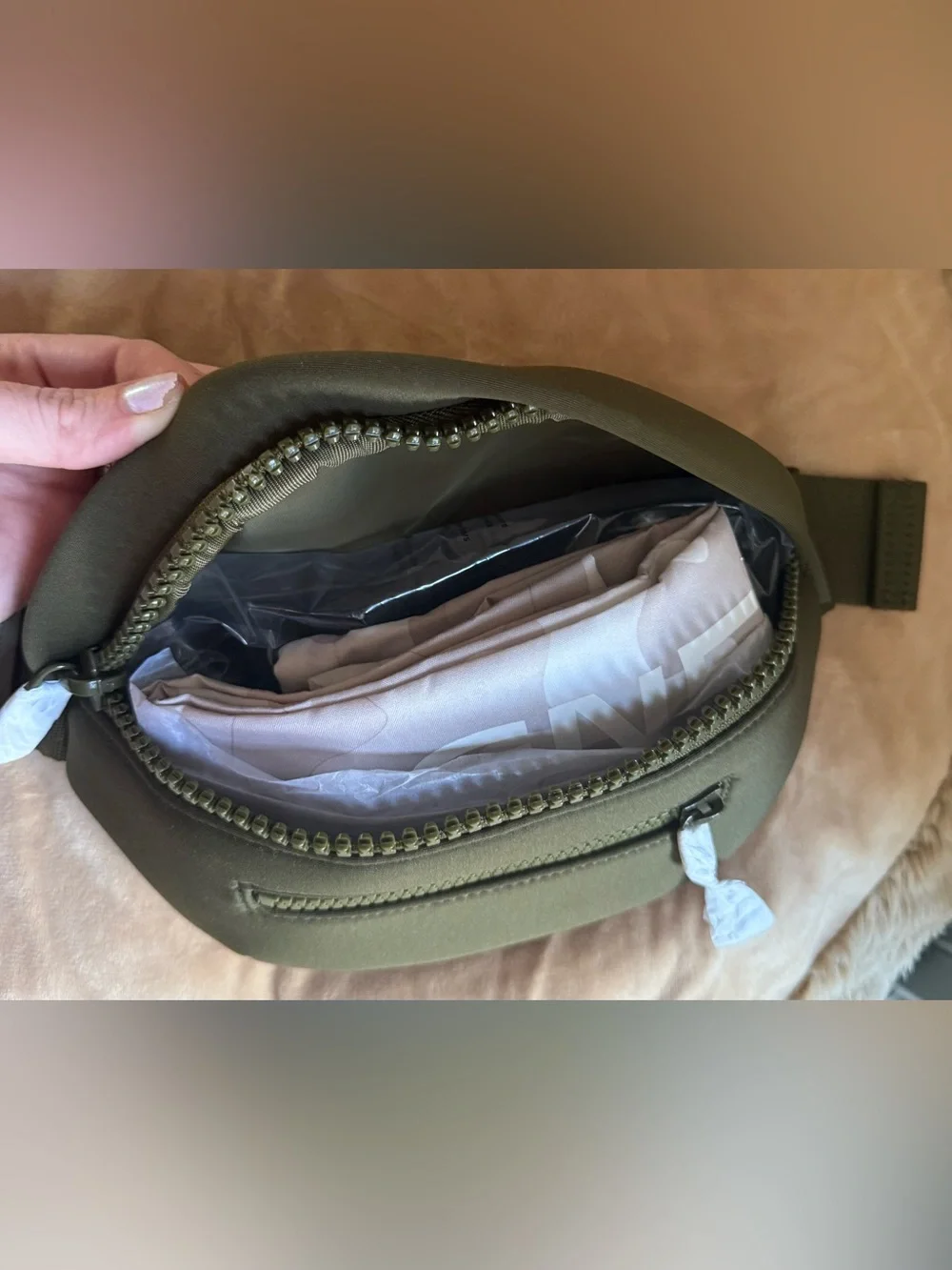 DAGNE DOVER - ACE FANNY PACK Dark Moss